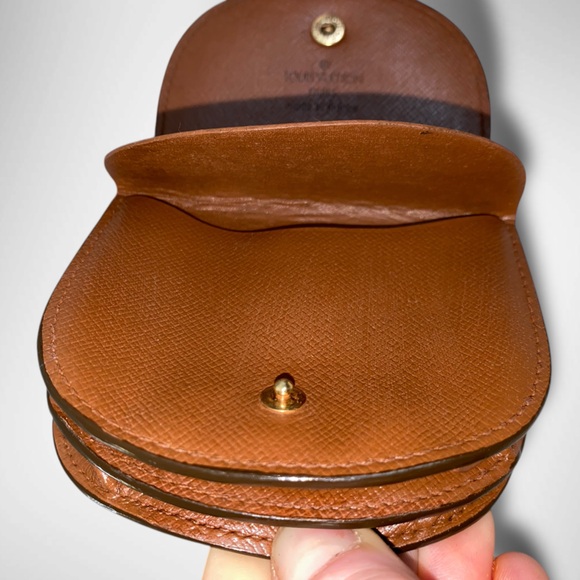 Louis Vuitton Porte Monet Gusee Coin Case Brown Authentic - Picture 2 of 16